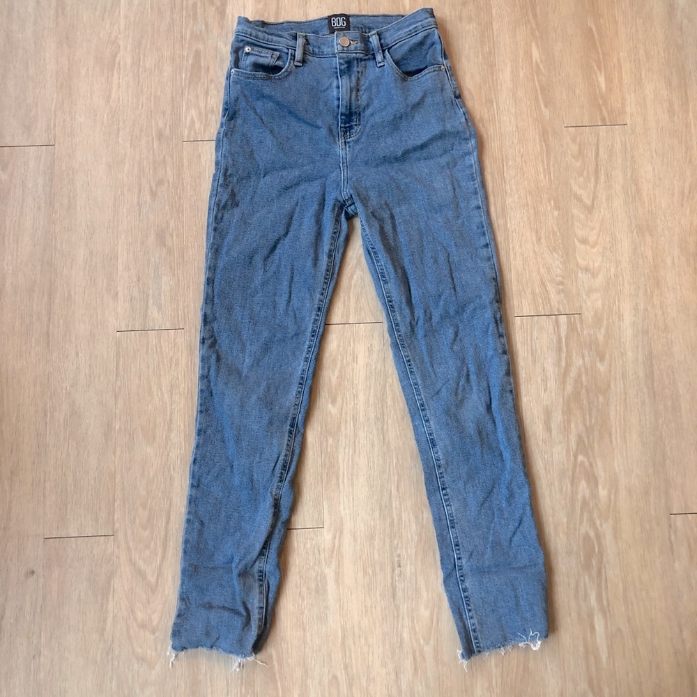 BDG Straight Leg High Waisted Jeans